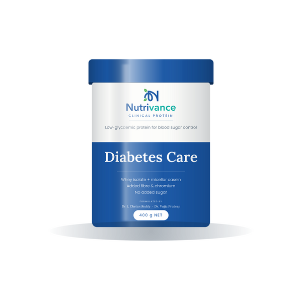 Protein Diabetes Care — low-glycaemic protein for blood sugar control — Nutrivance Clinical Sciences