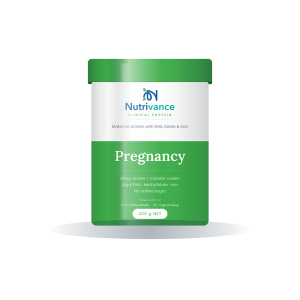 Protein Pregnancy — maternal protein with DHA, folate & iron — Nutrivance Clinical Sciences